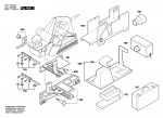 Bosch 0 601 593 062 Gho 31-82 Universal Portable Planer 220 V / Eu Spare Parts